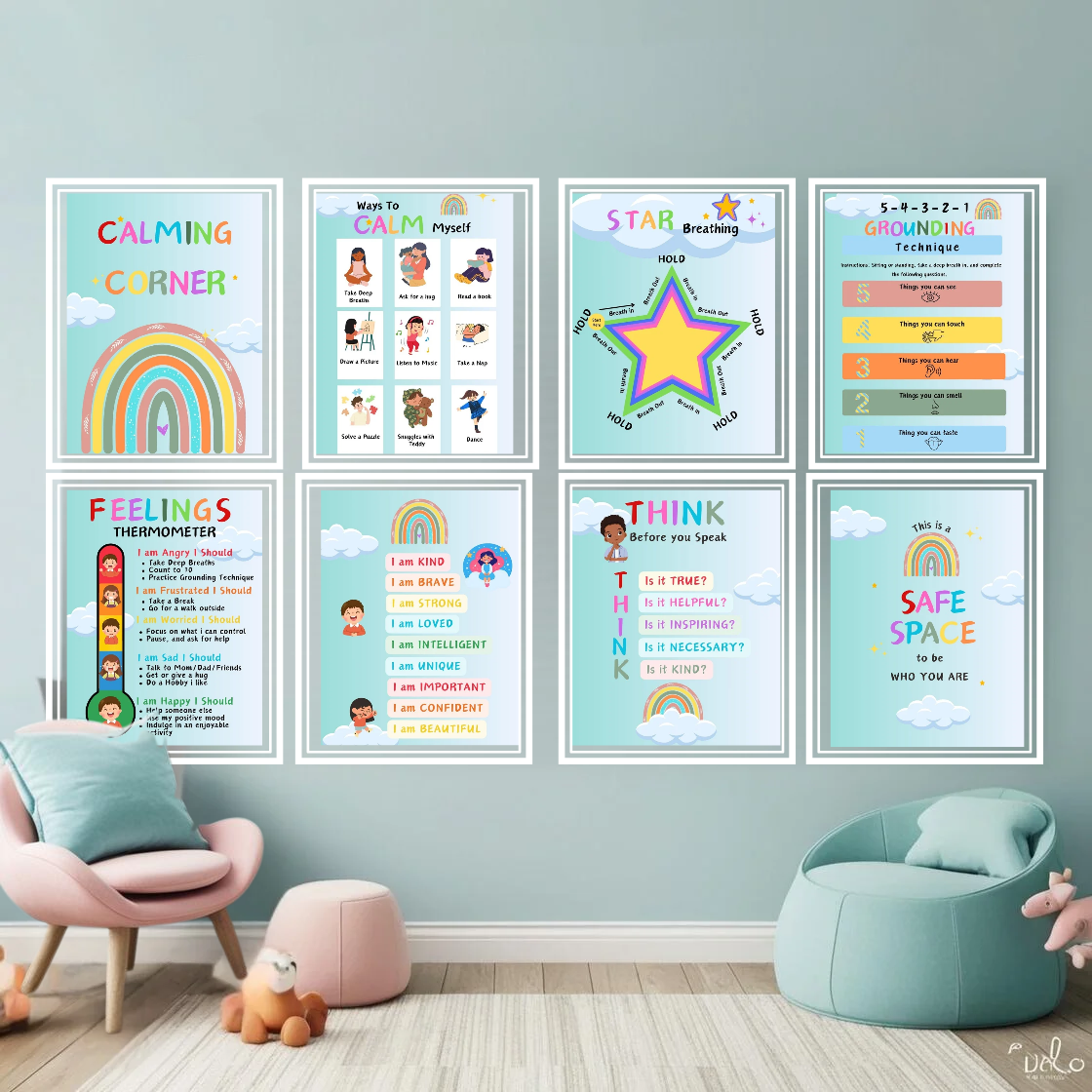 Calming Corner Posters