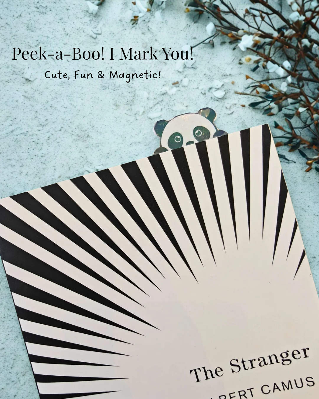 Peekaboo Panda (2 Magnetic bookmarks)
