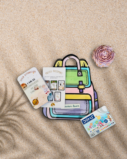Travel Puzzle Cards - Age 7-10 years