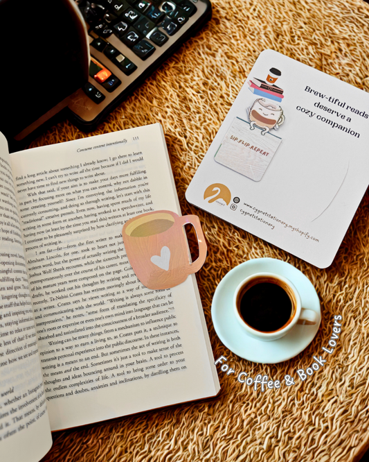 Coffee Magnetic Bookmarks (Set of 2)