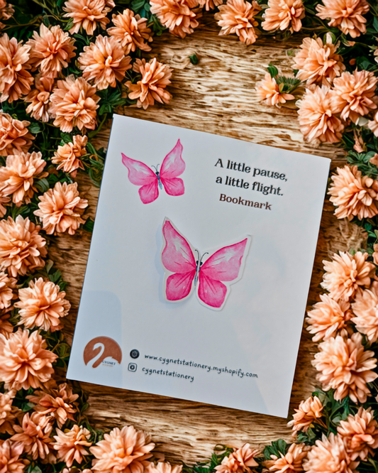 Butterfly Bookmark (Single – Foldable)