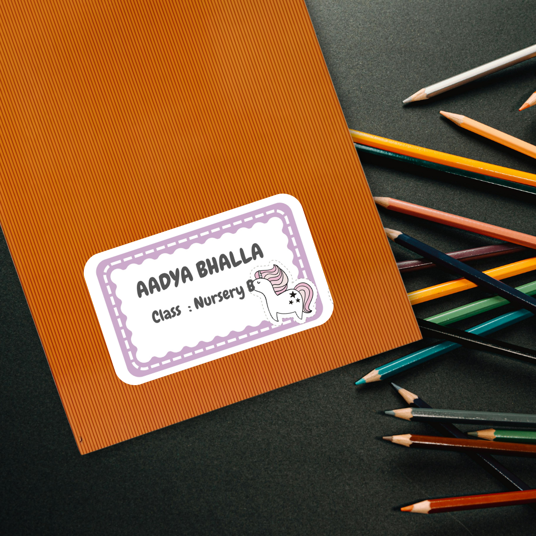 Class & Subject Name Labels (Set of 20)