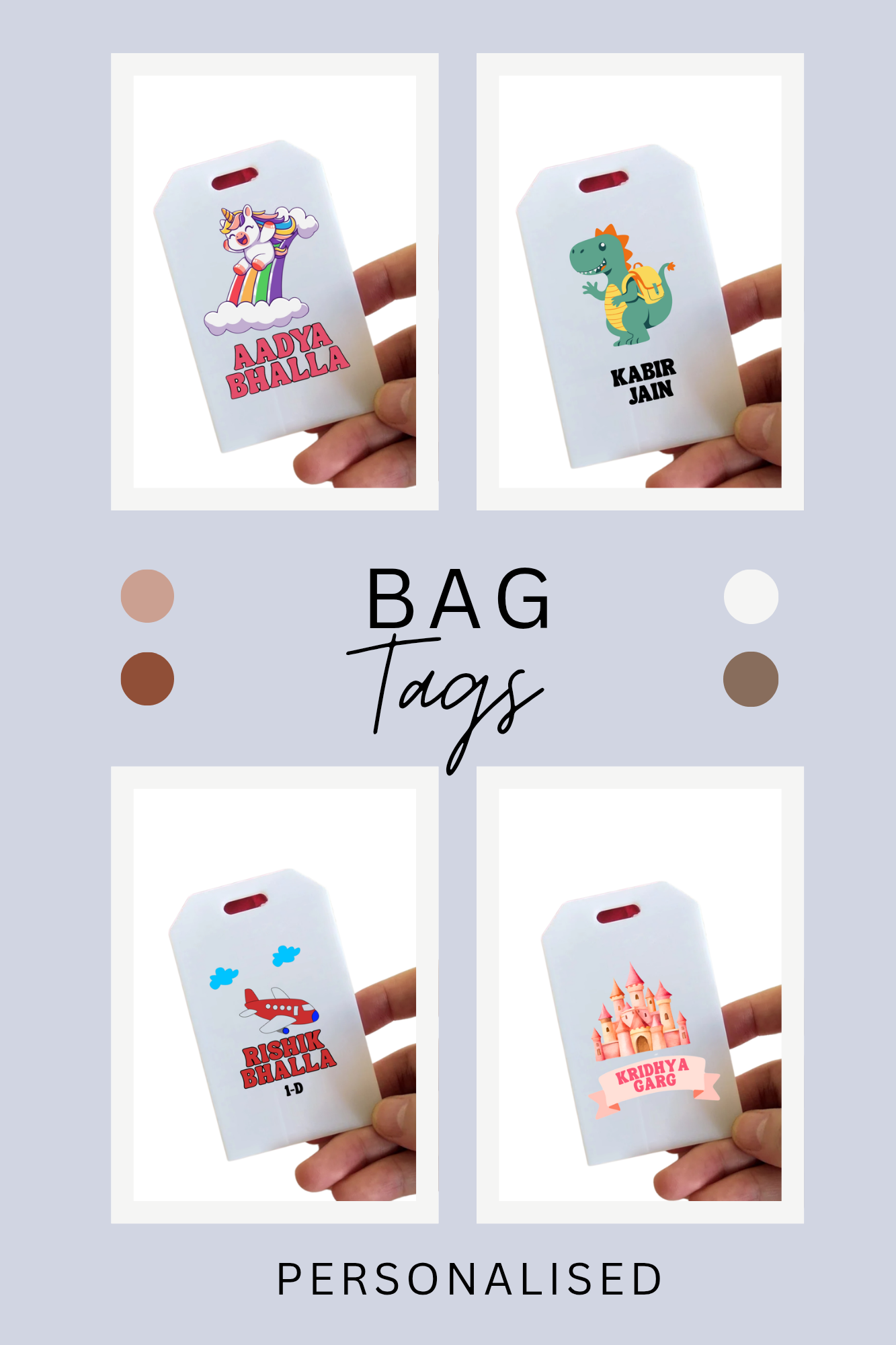 Personalised Bag Tag