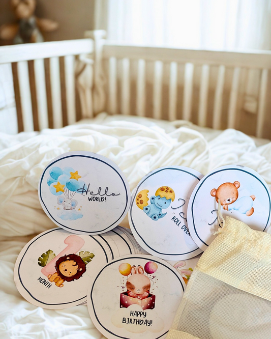 Baby milestone Cards