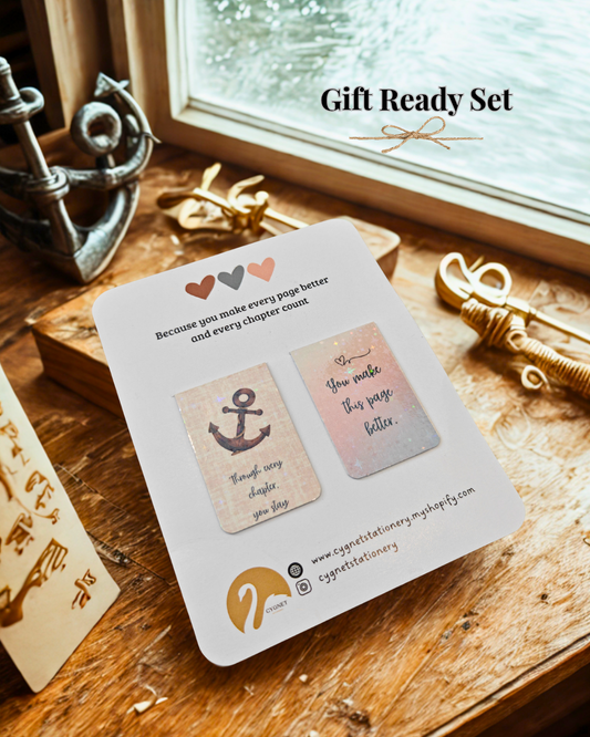 Gift-Ready Magnetic Bookmarks